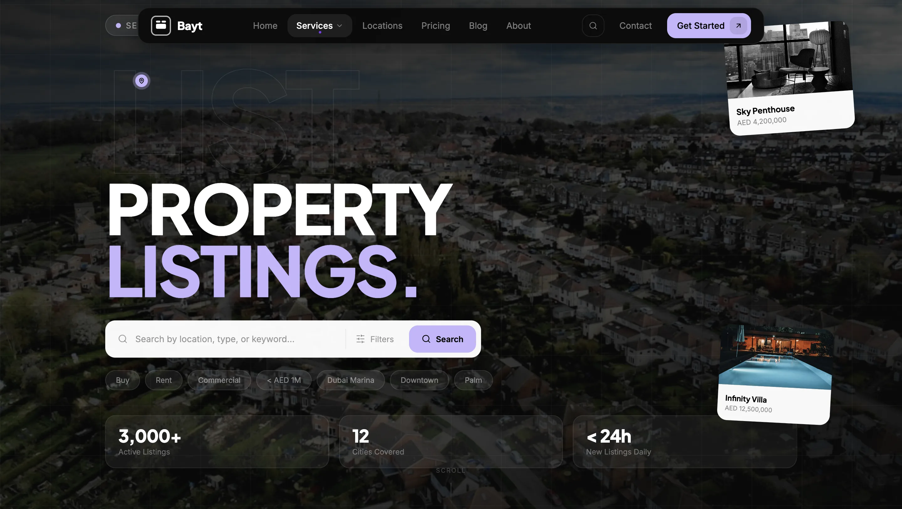 Luxury Real Estate Investment Platform (Concept Build) visual 3