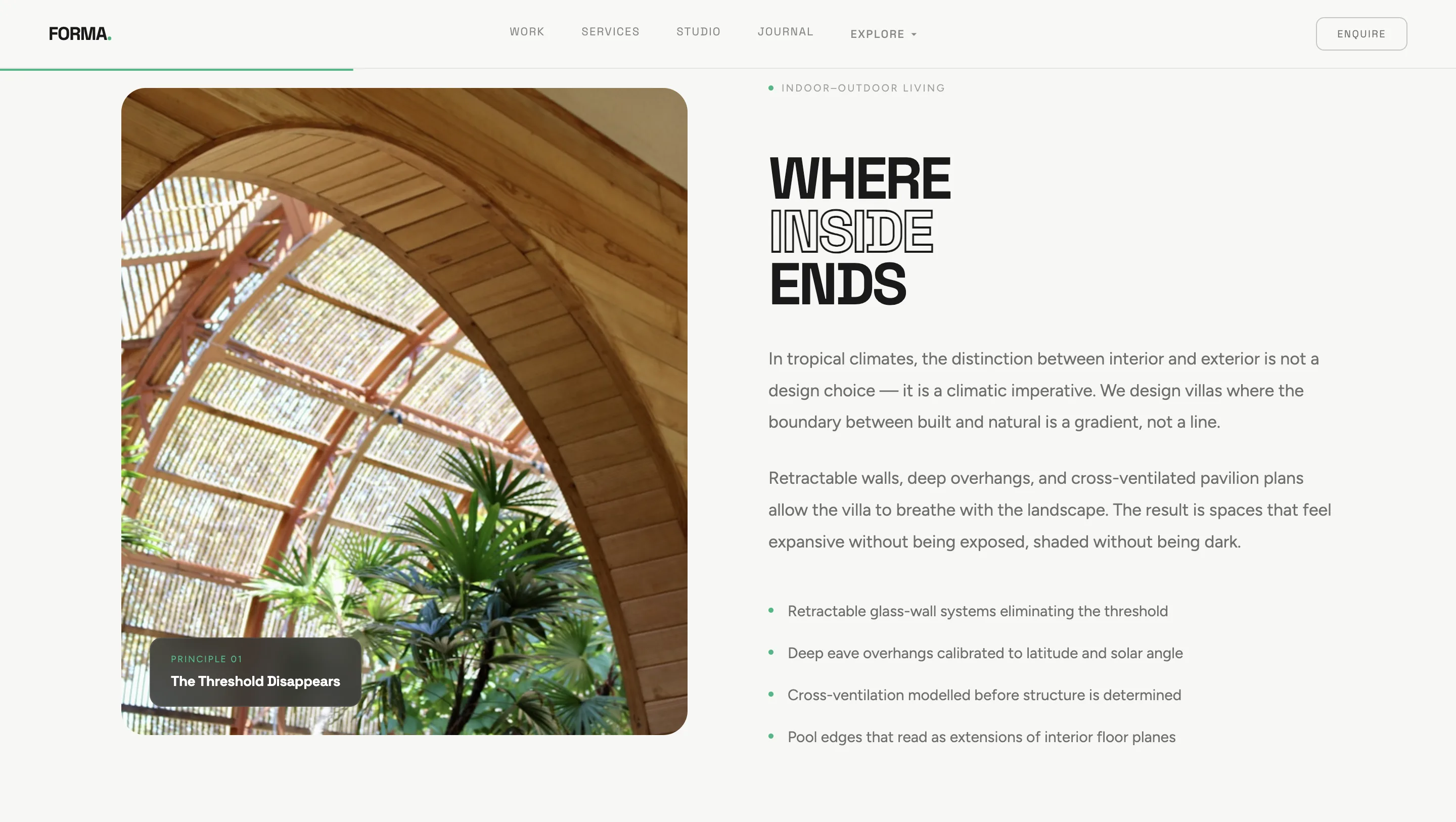 Concept Build: Editorial Platform for an Architecture Studio gallery 14