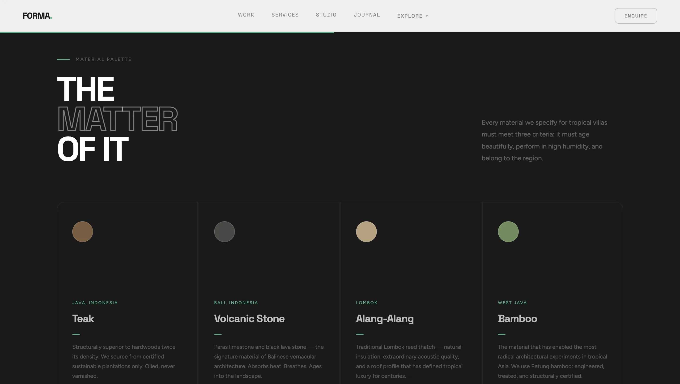 Concept Build: Editorial Platform for an Architecture Studio visual 6