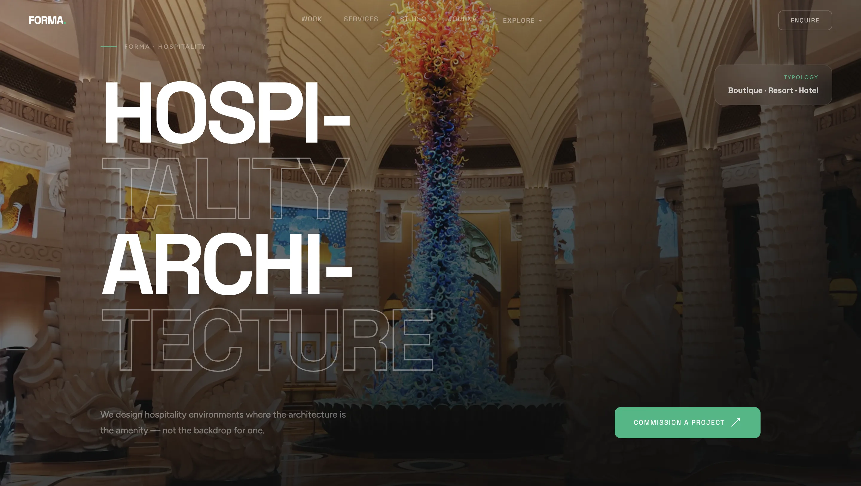 Concept Build: Editorial Platform for an Architecture Studio gallery 15