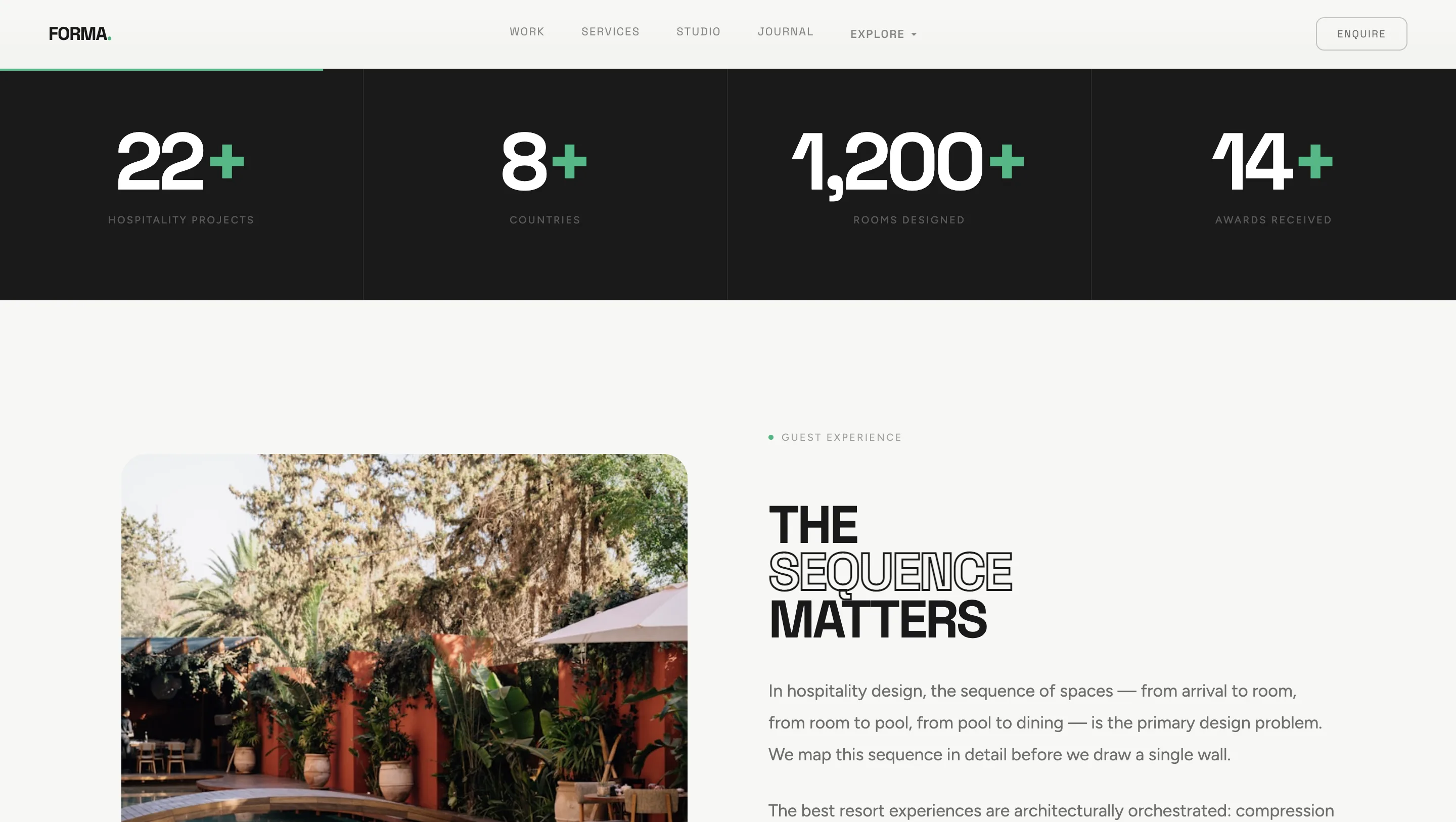 Concept Build: Editorial Platform for an Architecture Studio gallery 16