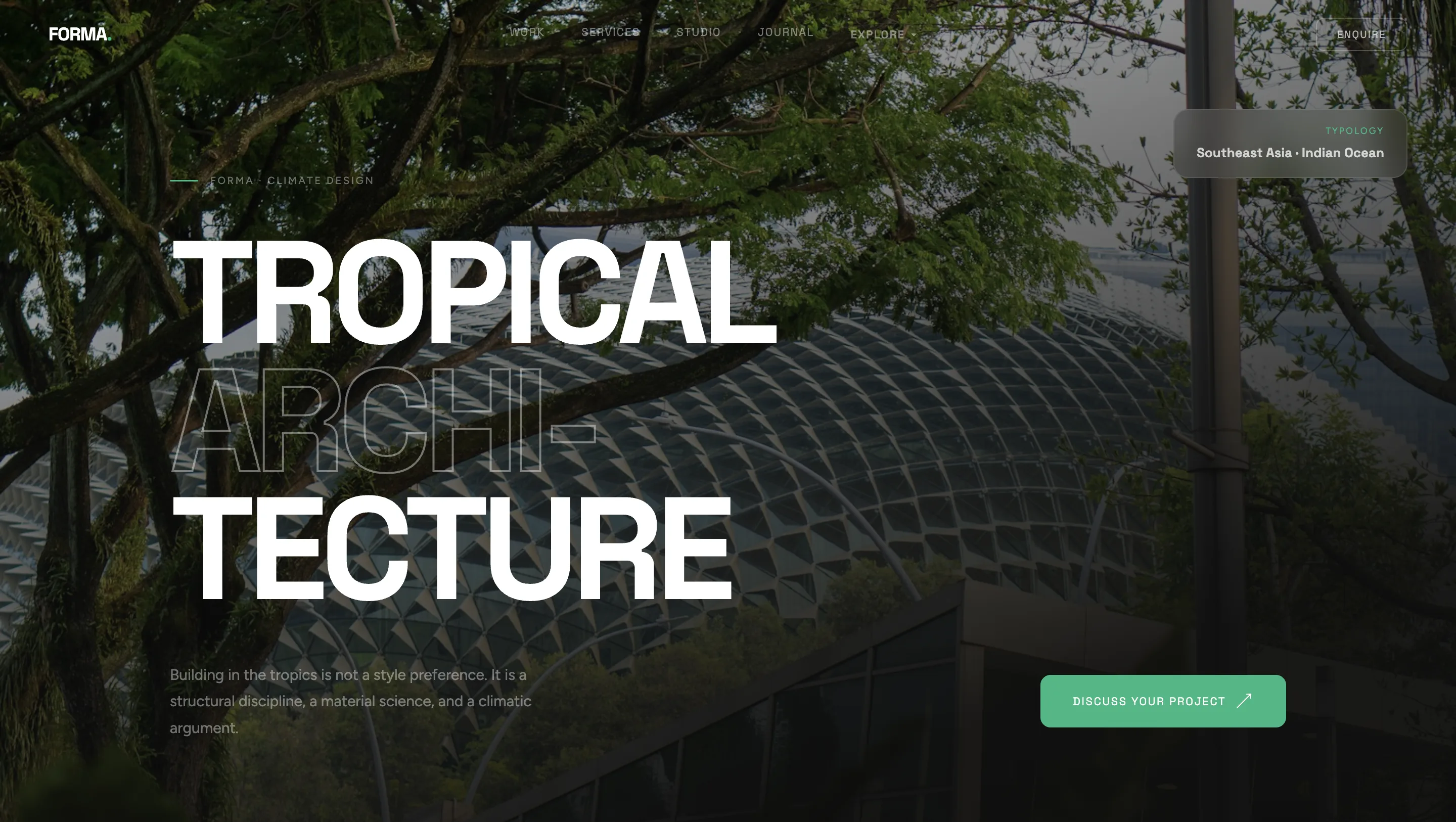Concept Build: Editorial Platform for an Architecture Studio gallery 22