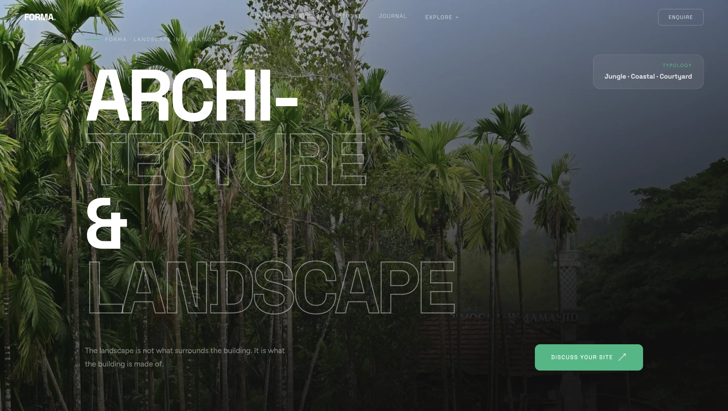 Concept Build: Editorial Platform for an Architecture Studio gallery 24