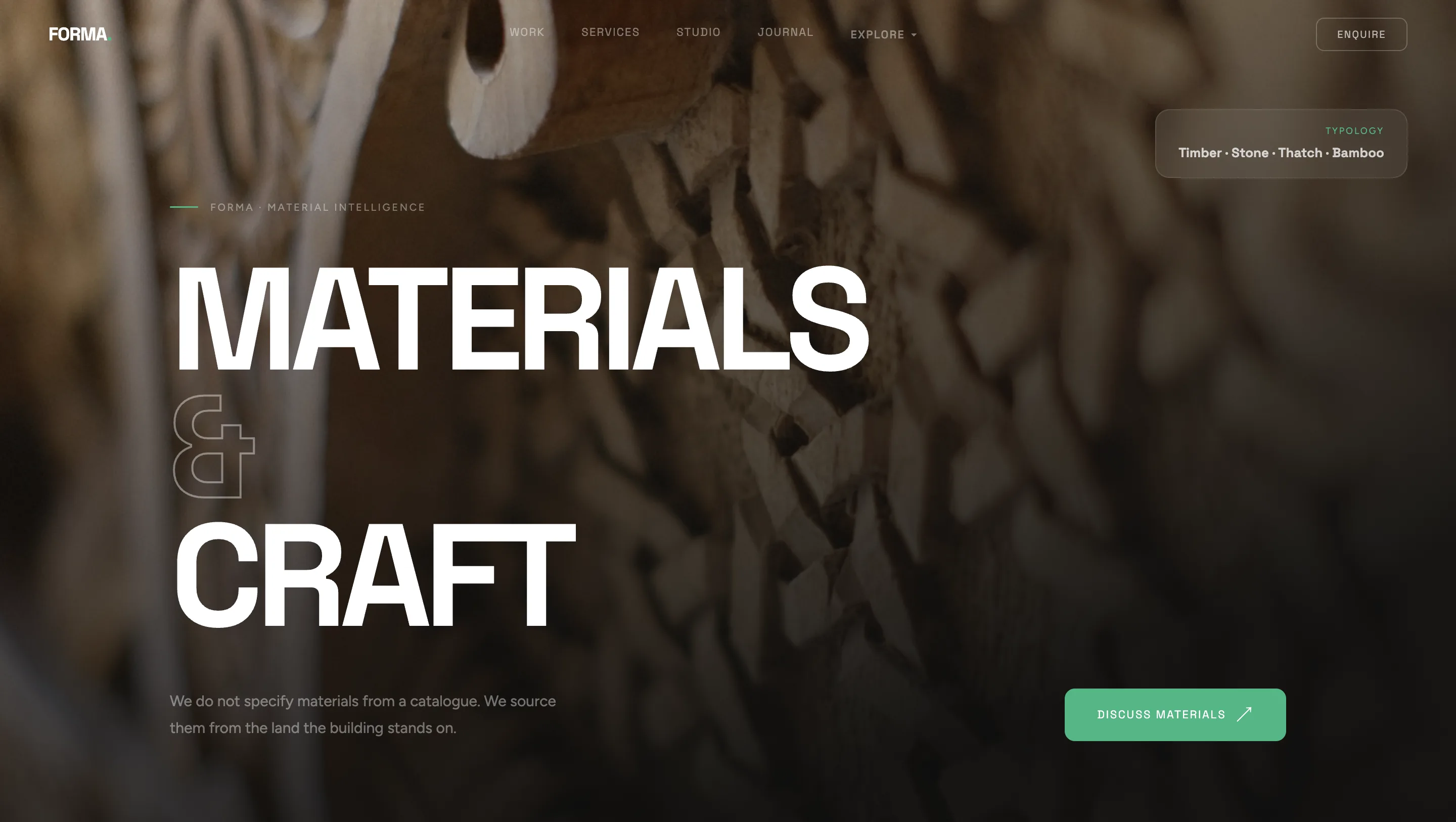 Concept Build: Editorial Platform for an Architecture Studio gallery 27