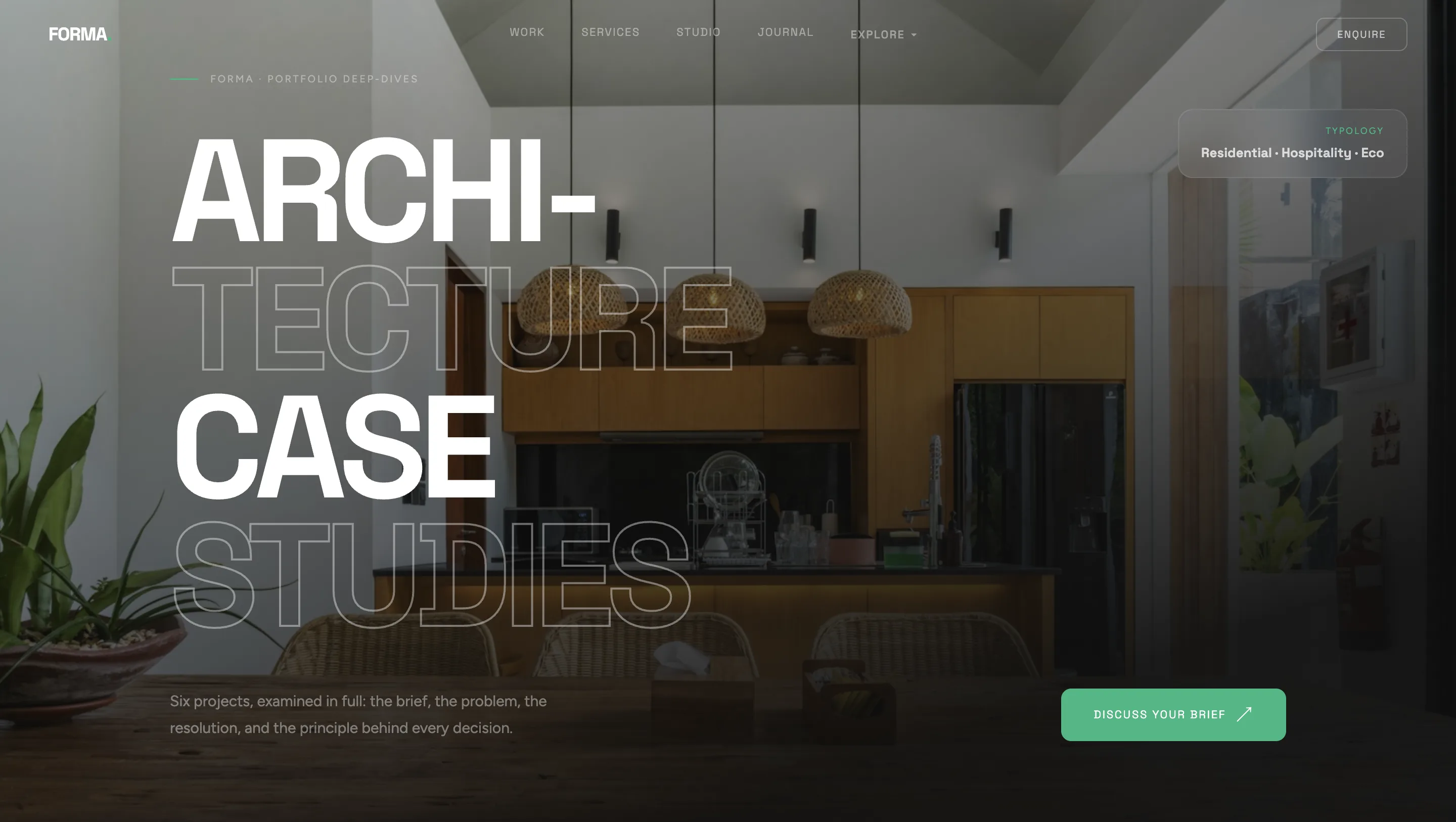 Concept Build: Editorial Platform for an Architecture Studio gallery 30
