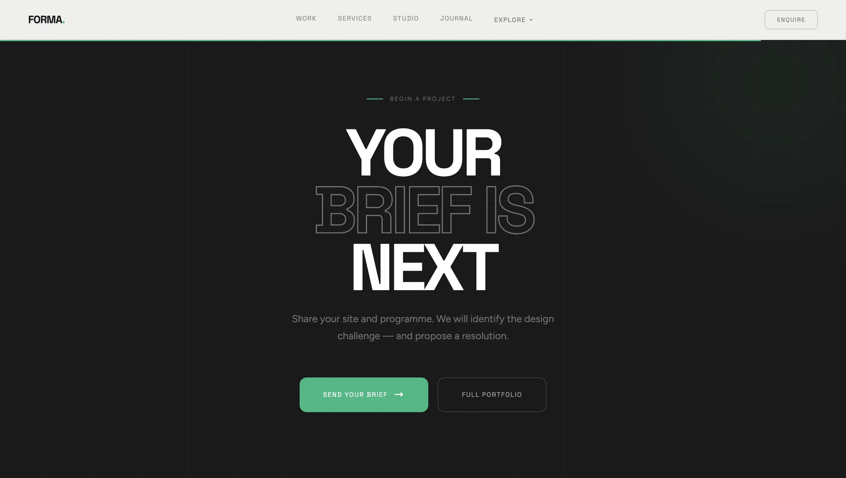 Concept Build: Editorial Platform for an Architecture Studio gallery 32