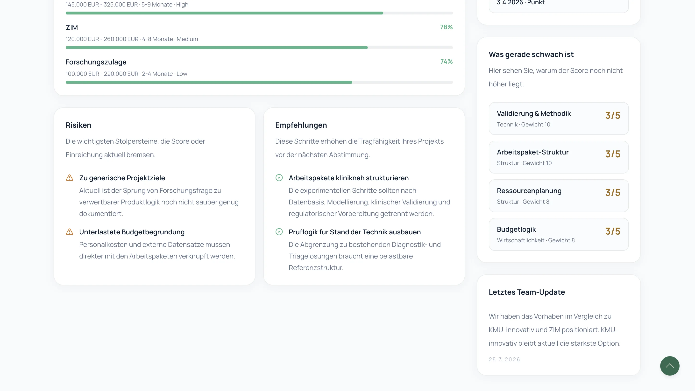 Forschungsmittel product layer screen 08