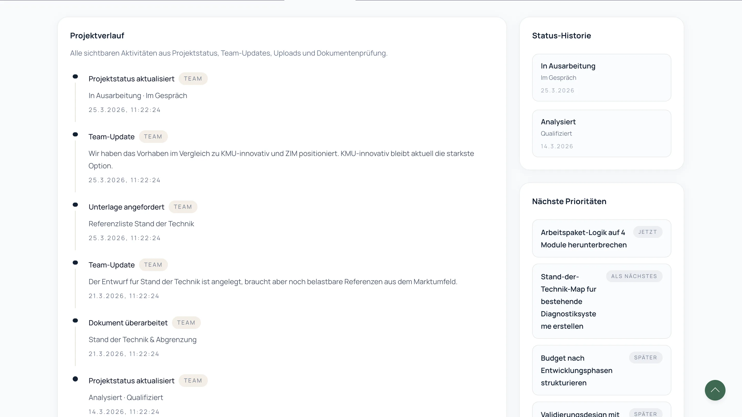 Forschungsmittel product layer screen 11