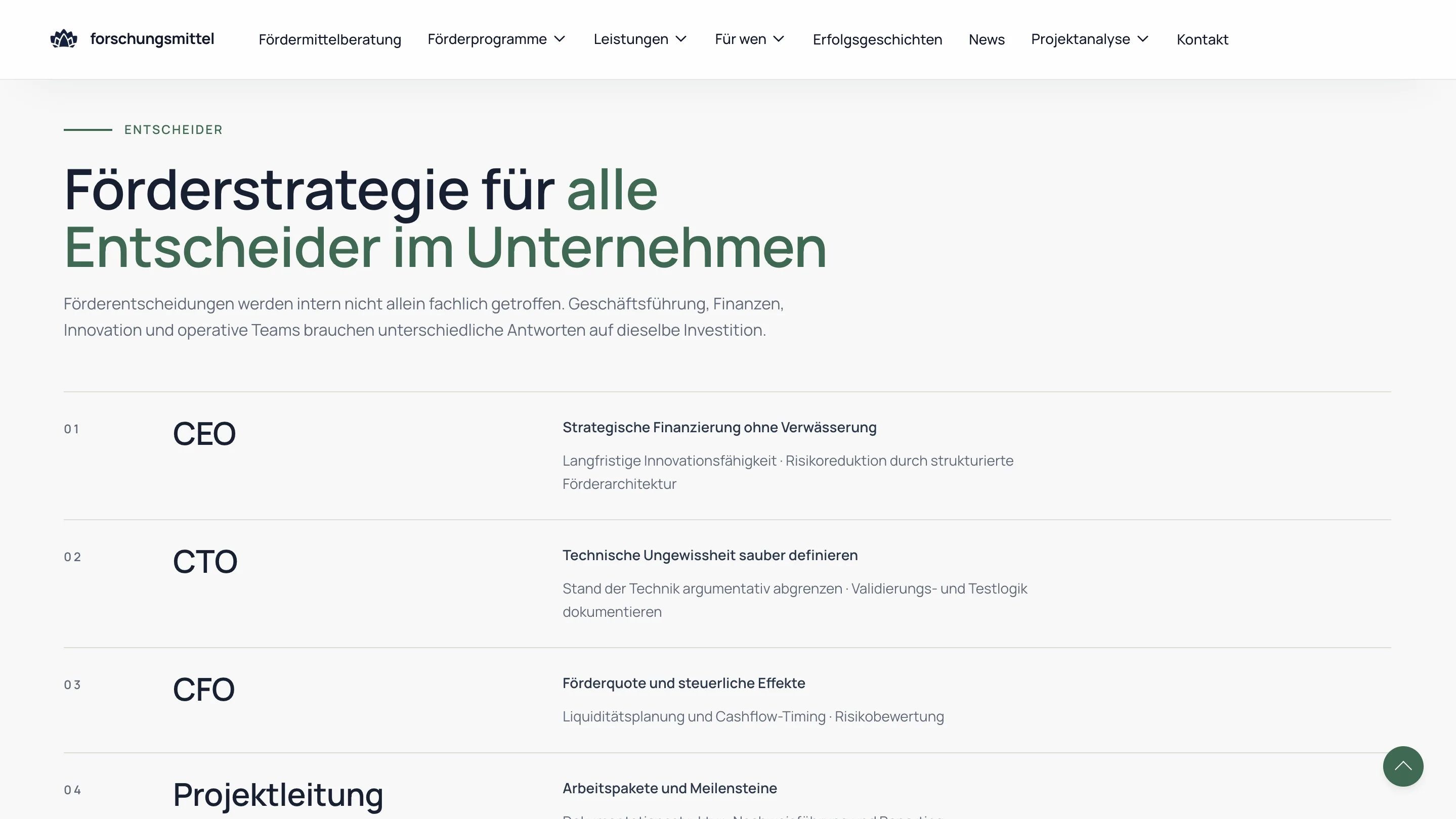 Forschungsmittel website layer screen 02