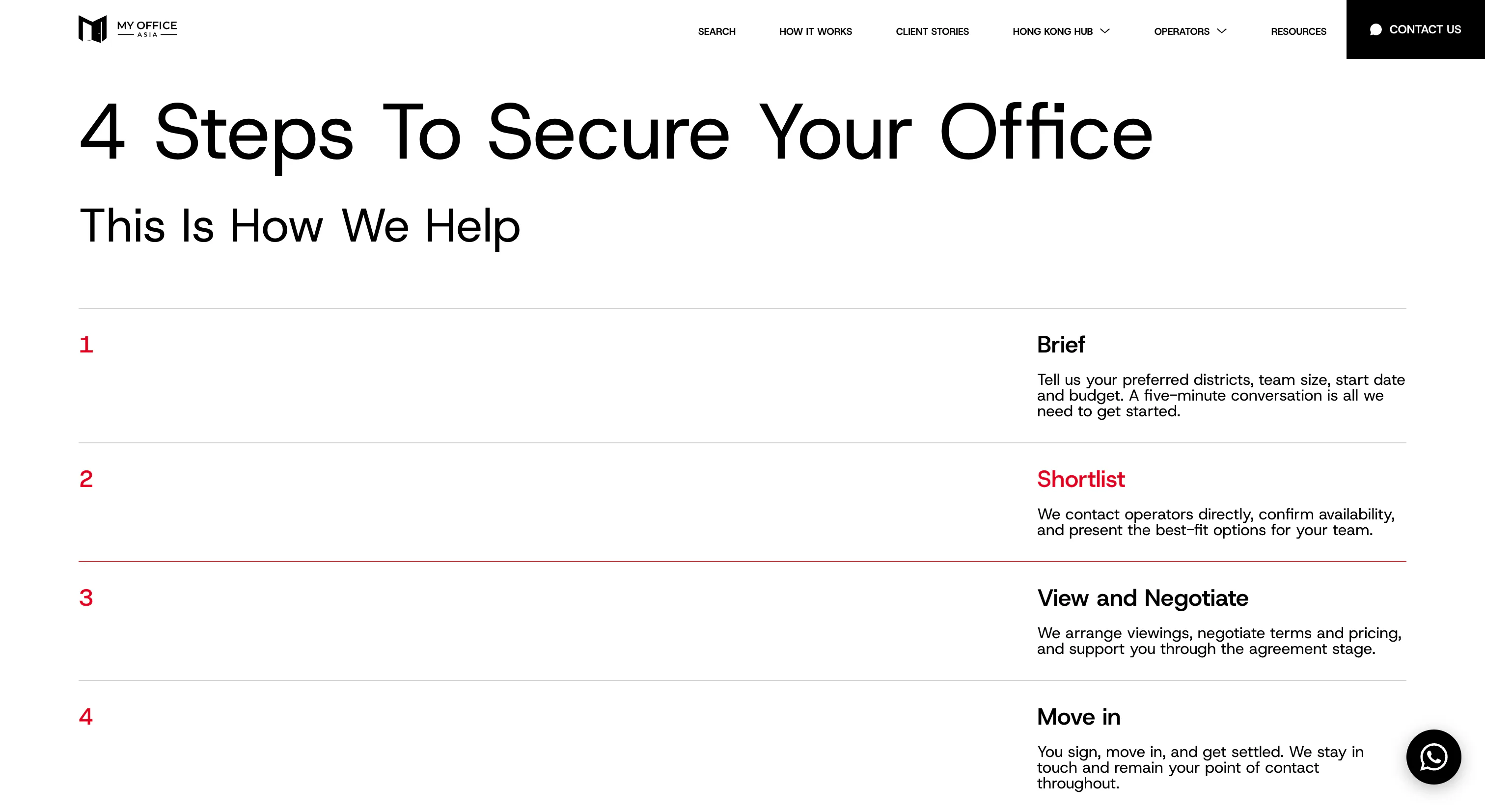 My Office Asia — Flex-Workspace Catalog Platform with Admin CMS — visual 3