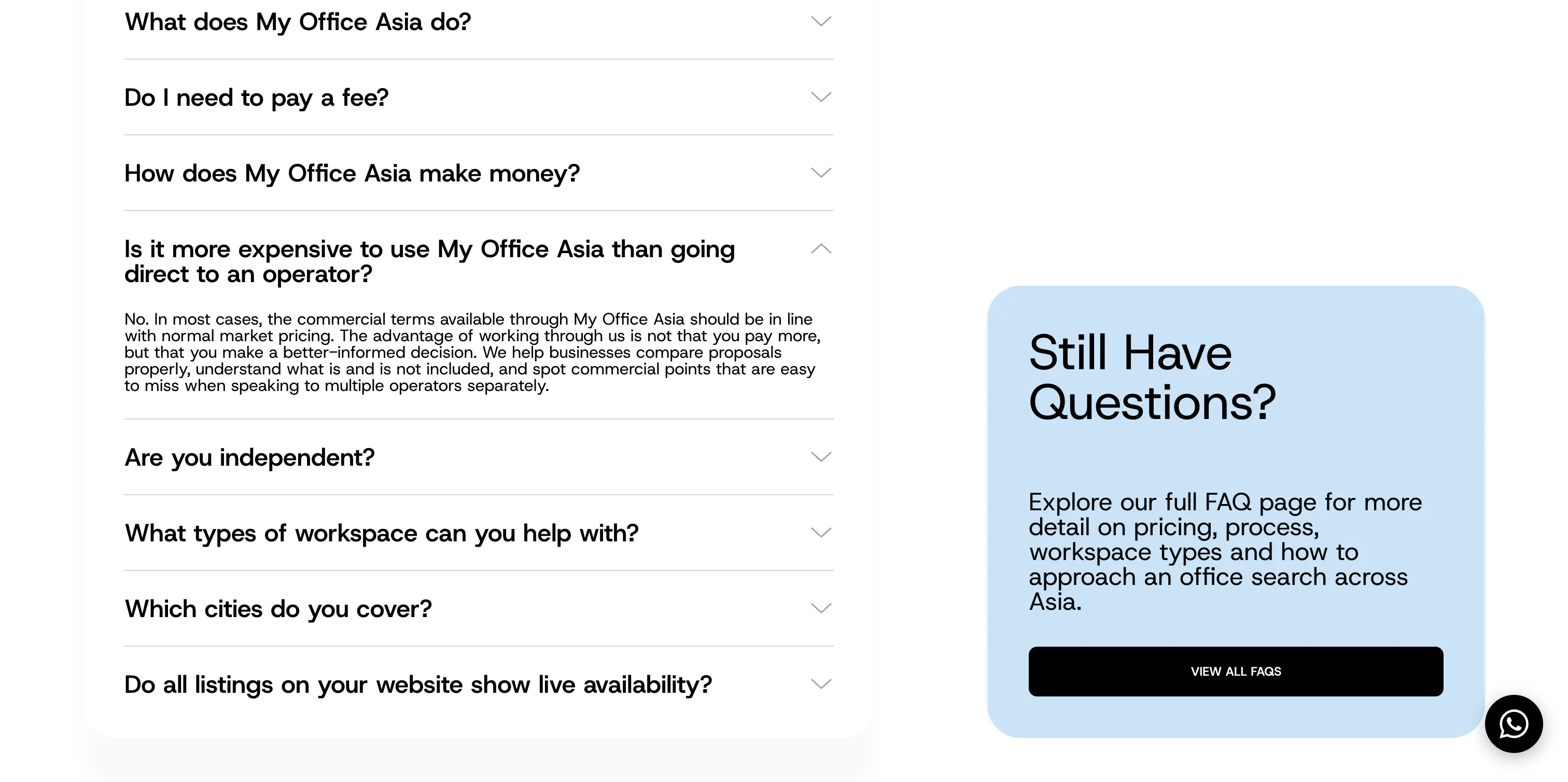 My Office Asia — Flex-Workspace Catalog Platform with Admin CMS — gallery 1