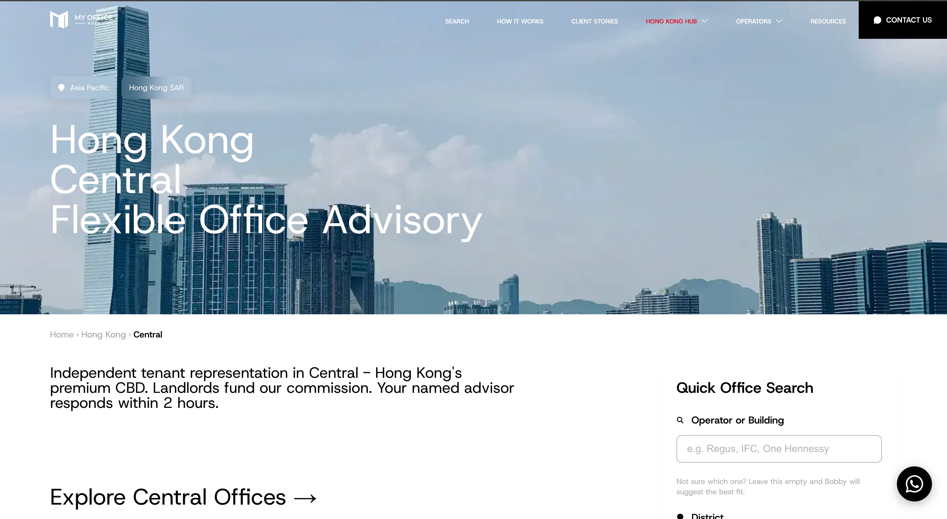 My Office Asia — Flex-Workspace Catalog Platform with Admin CMS — gallery 11