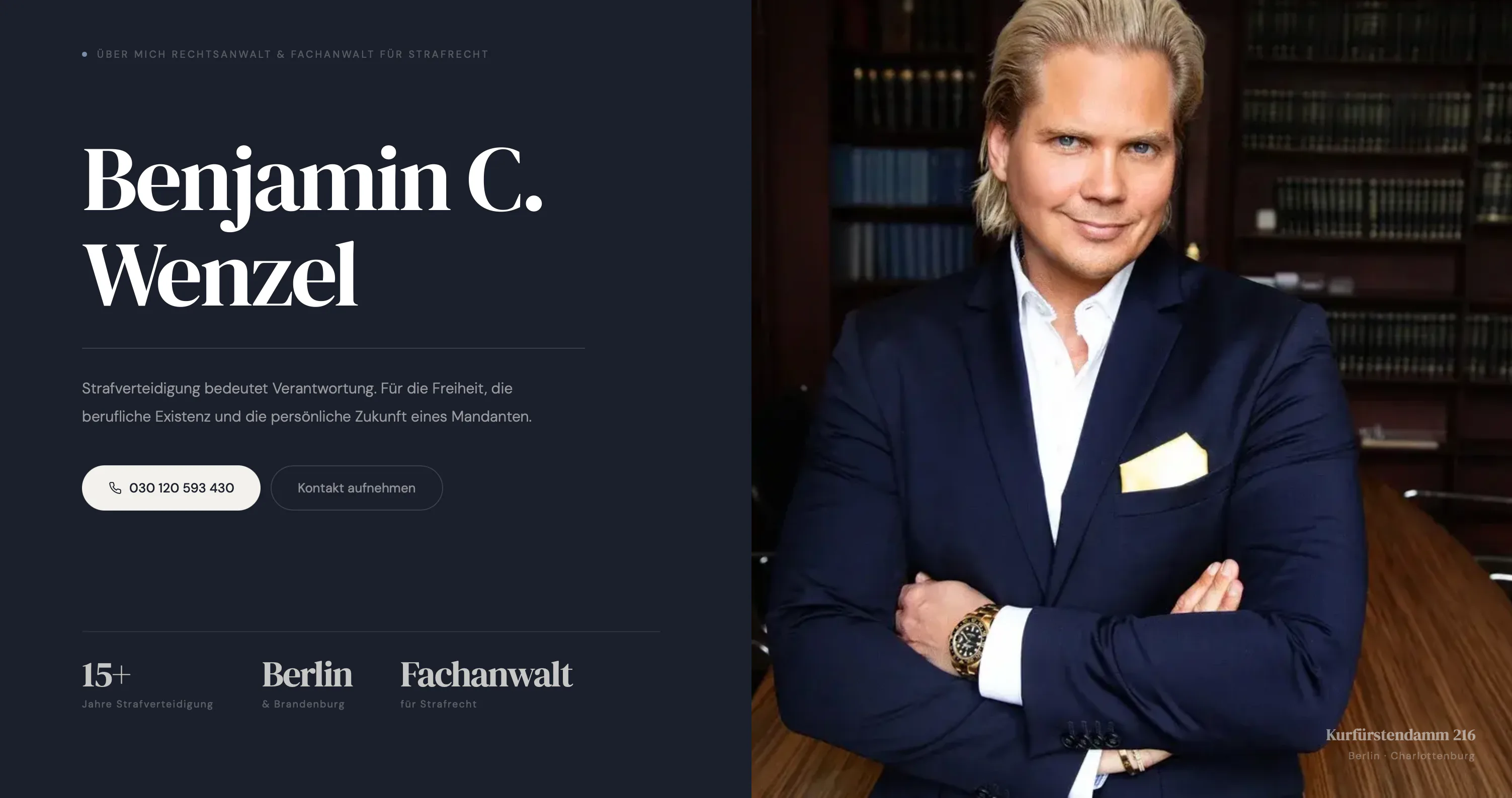 Benjamin C. Wenzel on the public criminal defense platform