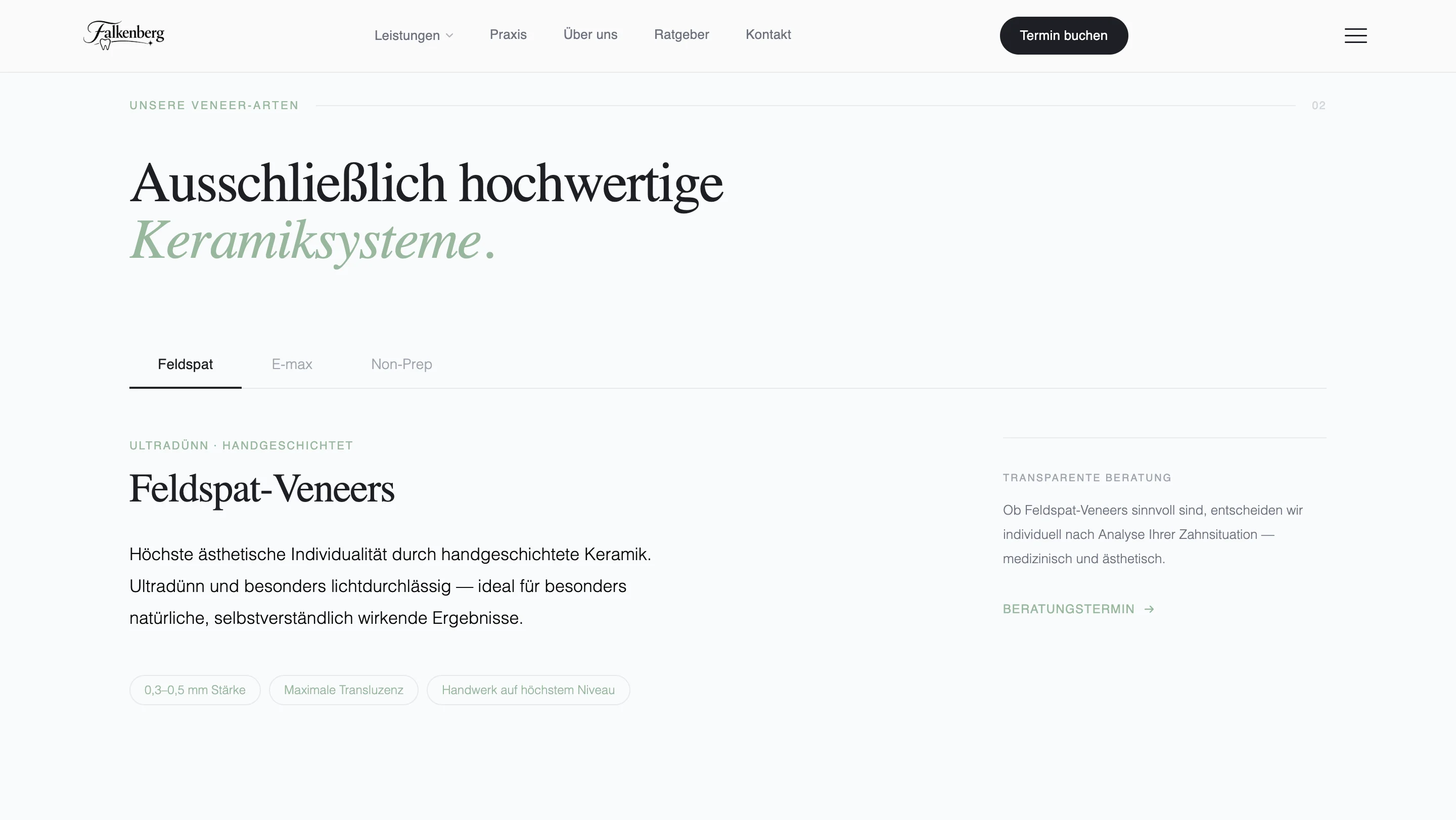 Illustrative editorial topic page with content-led layout (concept)