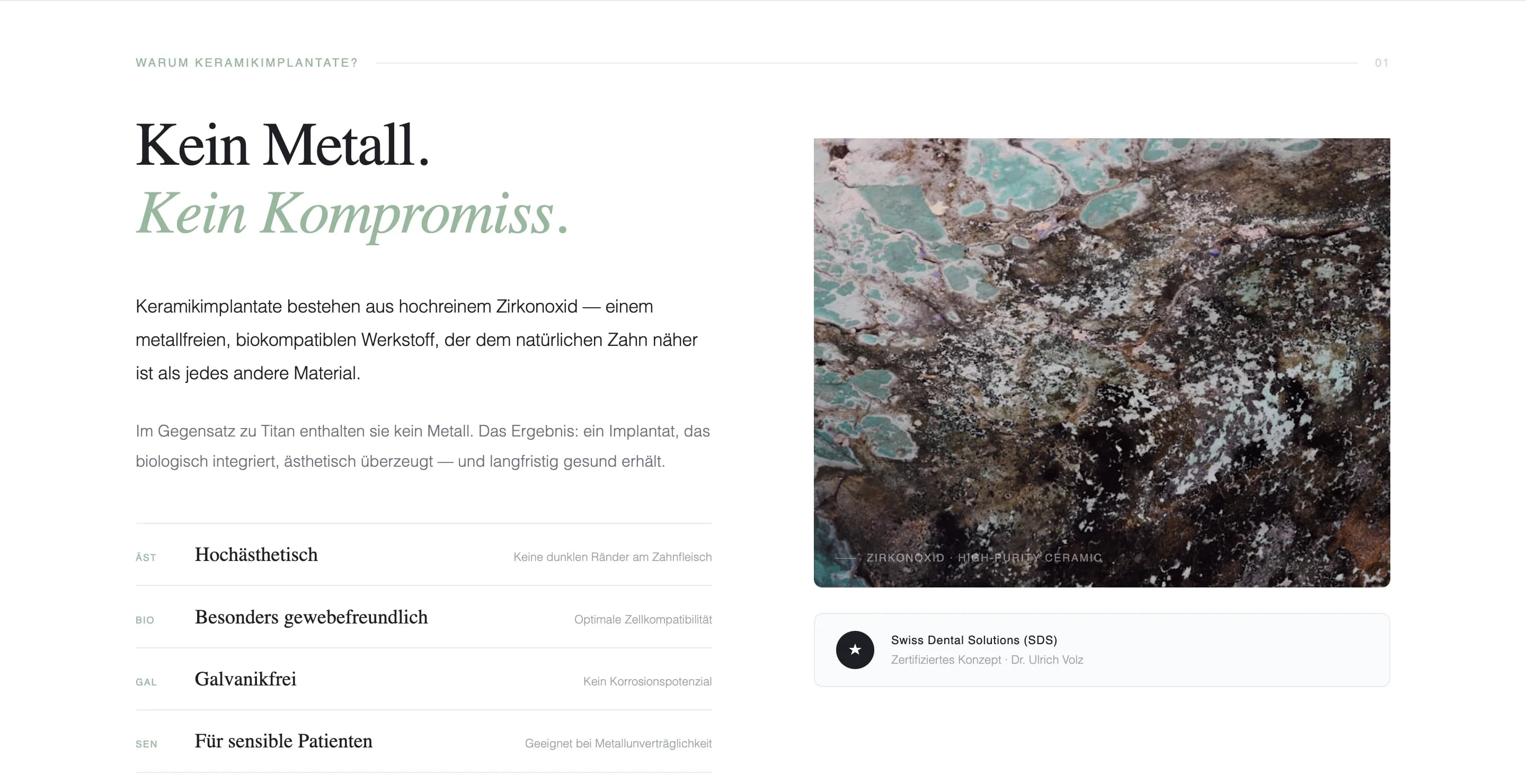 Illustrative page study with content-led direction (concept)