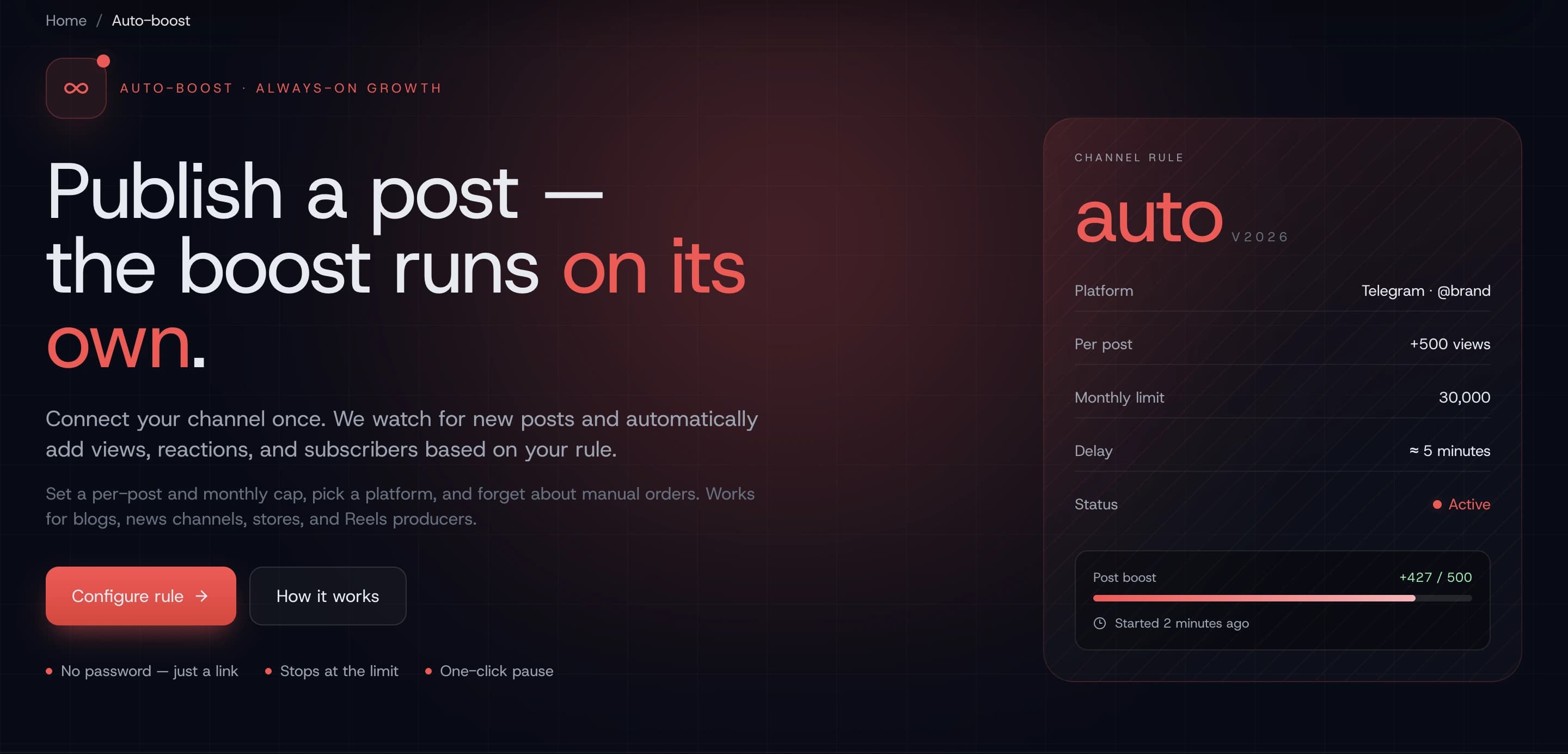 Creator marketing platform · screen 12