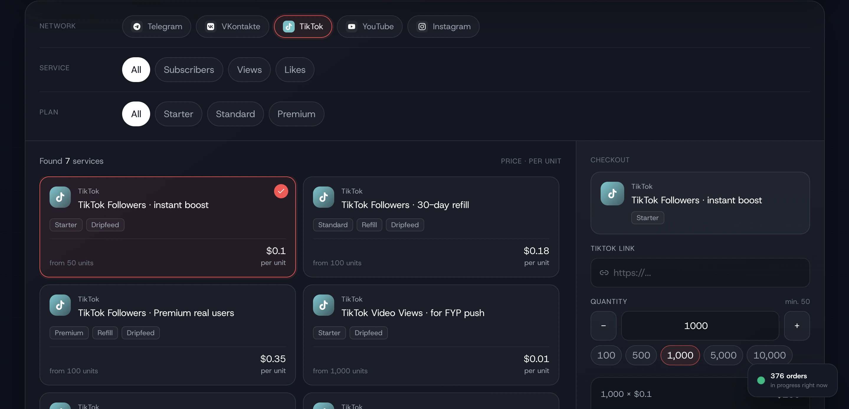 Creator marketing platform · screen 32