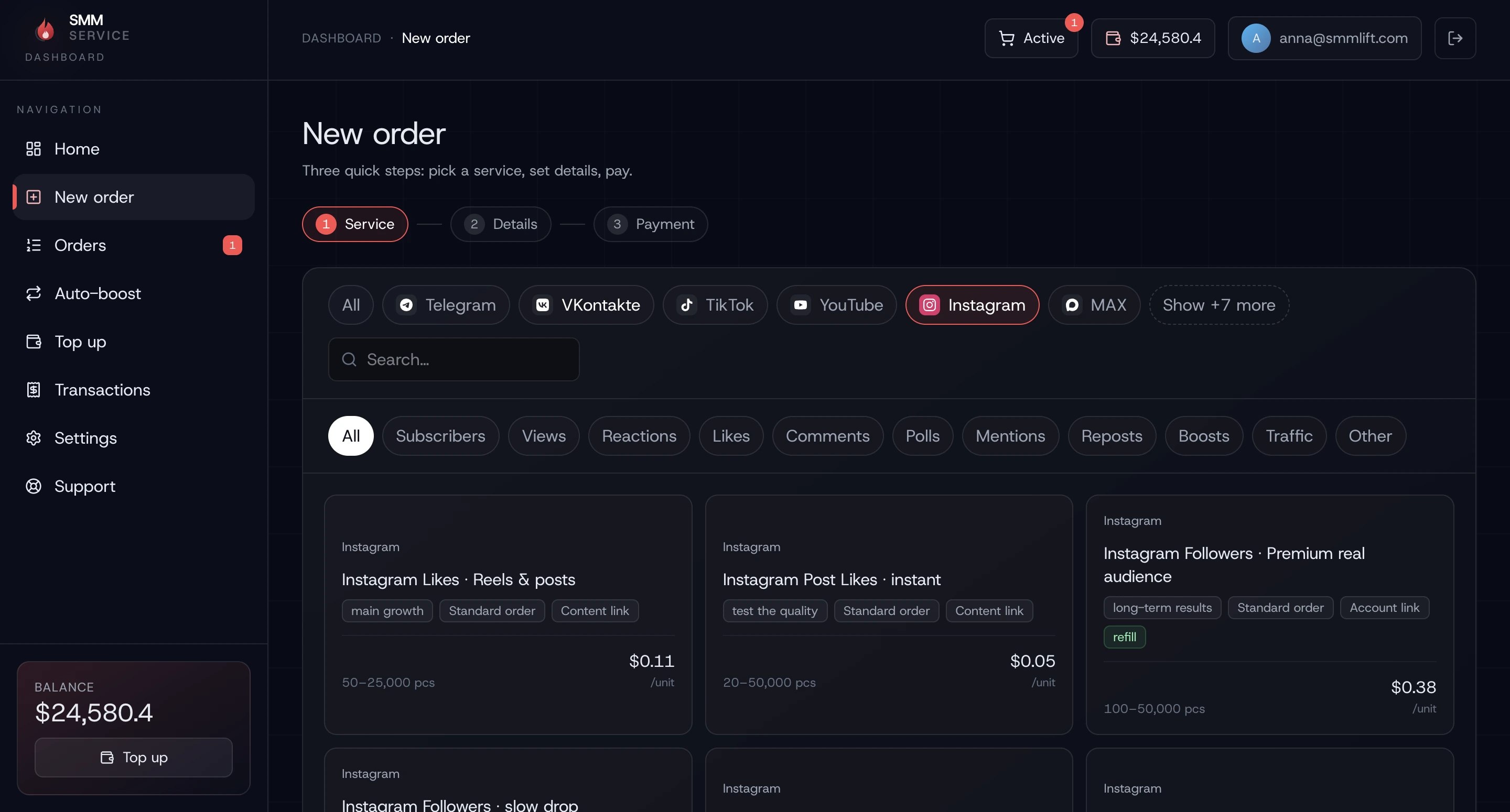 Creator marketing platform · screen 34