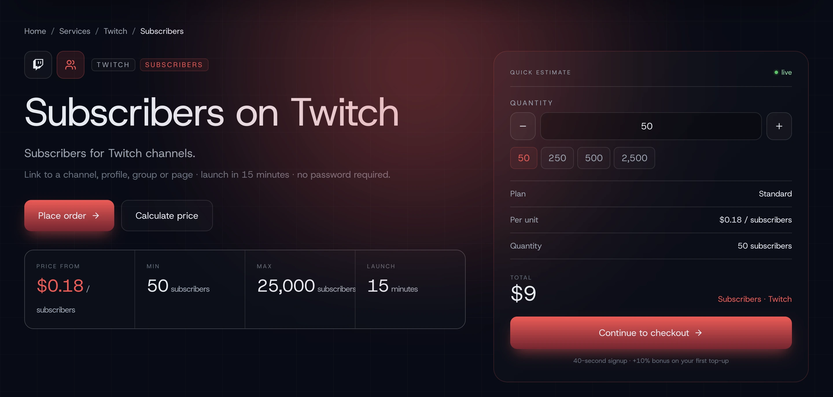 Creator marketing platform · screen 54