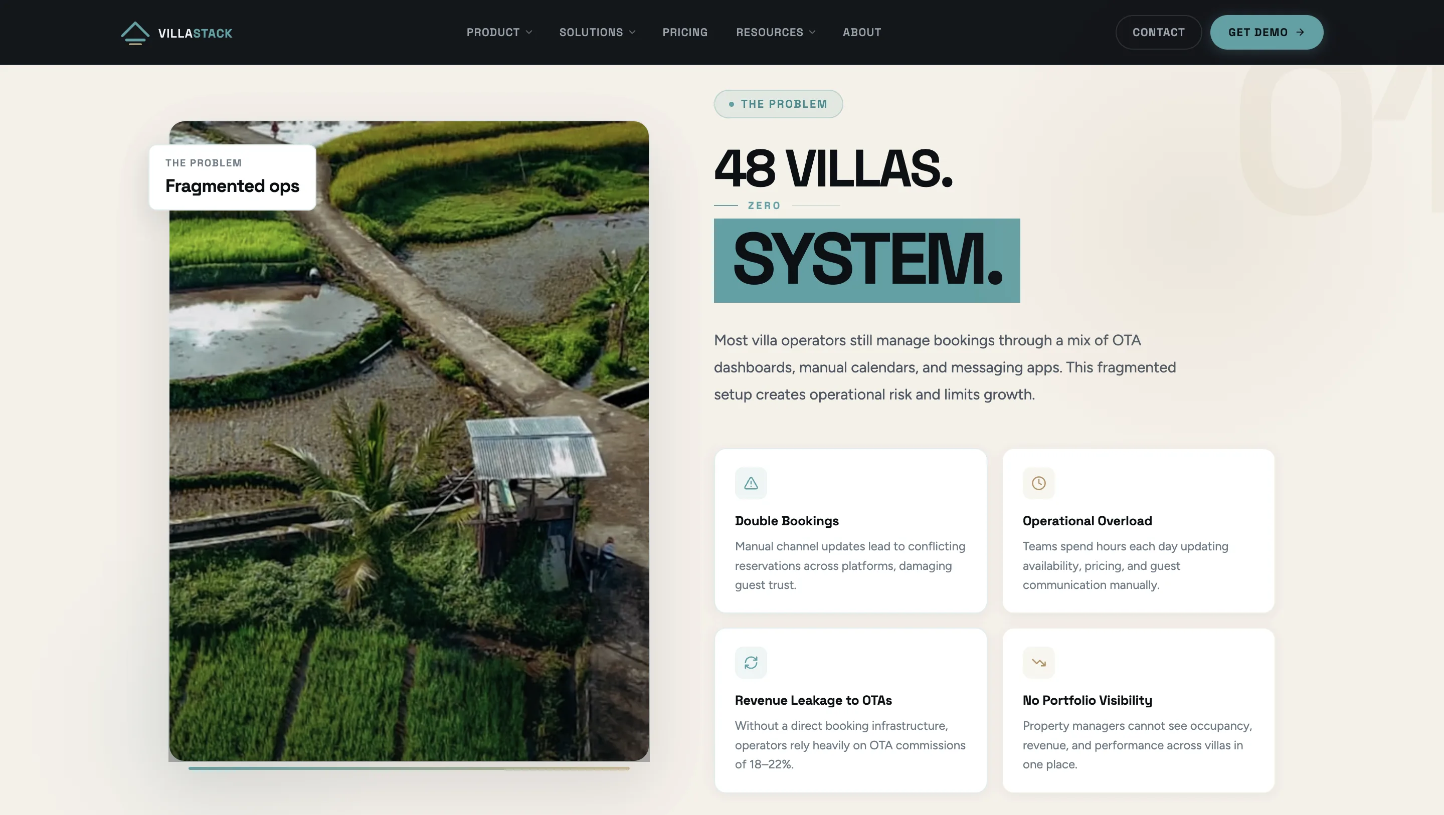 VillaStack — Concept Build: Booking Infrastructure for Villa Portfolios visual 1