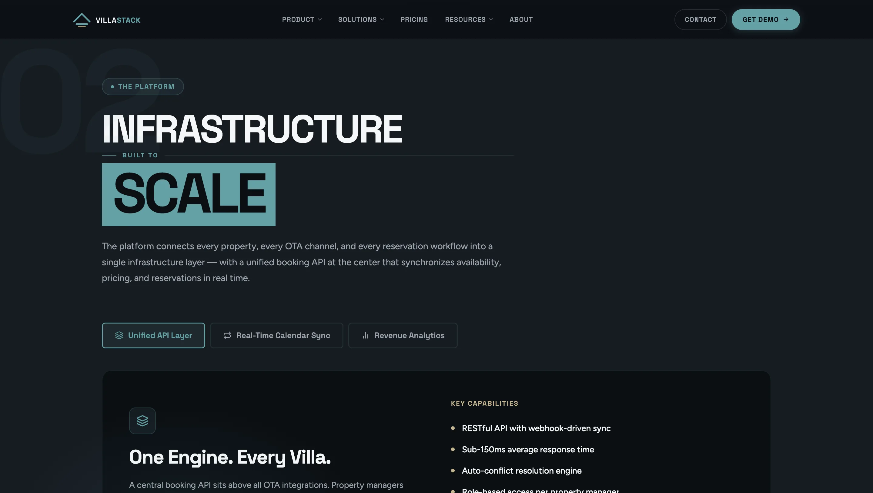 VillaStack — Concept Build: Booking Infrastructure for Villa Portfolios gallery 1