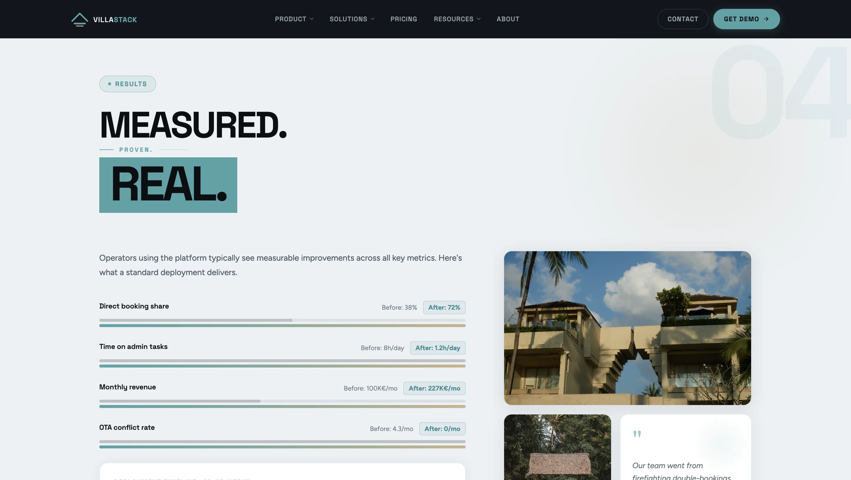 VillaStack — Concept Build: Booking Infrastructure for Villa Portfolios visual 2