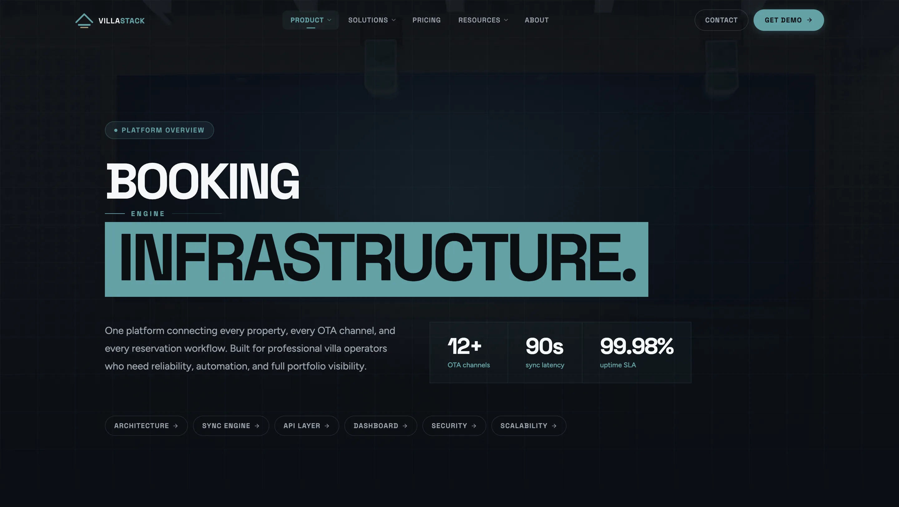 VillaStack — Concept Build: Booking Infrastructure for Villa Portfolios gallery 4